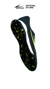 Zevma Sepatu Futsal Panthera Pro - 2 Black Green IC