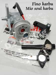 KUNCI KONTAK PLUS KUNCI JOK ASSY MIO SOUL YAMAHA. KUNCI KONTAK MIO SOUL + KUNCI JOK MIO SOUL FINO KARBU ORIGINAL YAMAHA