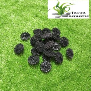 bioball rambut bioball media filter kolam dan aquarium (duri spike) 38cm per 20 pcs