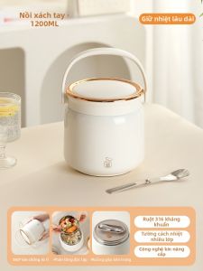 YOULUNMEI | Hộp Cơm Inox Cách Nhiệt Dài Lâu 24 Giờ