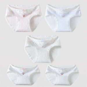 COSMO LADY | Antibacterial Baby-friendly Girls Cotton Panties Triangular