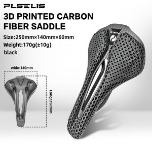 PLSELIS | plselis Full carbon seat cushion 3D printed seat cushion road bicycle seat cushion bicycle seat cushion ergonomics glaxy