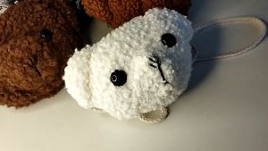 Tas Selempang Boneka Teddy Bear Mini Tas Kepala Beruang Koin Slingbag Boneka Fashion Dewasa & Anak Karakter Hewan