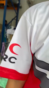 T-SHIRT PERSATUAN BULAN SABIT MERAH BSMM PBSM BARU GURU DAN PENGAWAI SEKOLAH RENDAH I SIZE BESAR