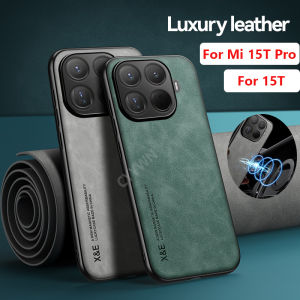 Shockproof Case for Xiaomi Mi 15T Pro Protective Cover Magnetic Car Holder Phone Coque Fundas Capa For Mi 15T