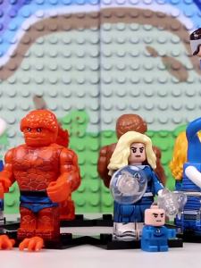 Marvel Fantastic Four Character Assemble Building Toys