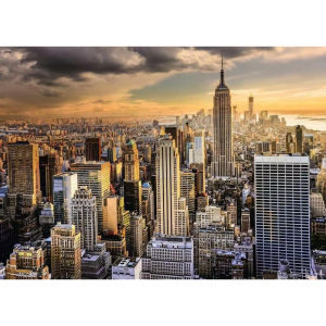 70*50cm 1000 pieces paper Jigsaw Puzzles New York City Skyline Puzzle Painting Exercise Brain Thinking birthday gift for friend
