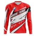 Jersey Merpati Lengan Panjang. 