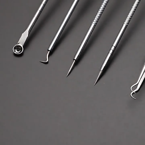 Acne Clip Tweezers For Blackhead RemovalScraping Closed ComedonesAcne Needles For Picking AcneSpecial Tool Set