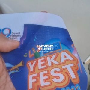 Bendera Bunting Flag Kain Full Color Print