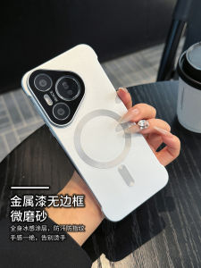 Ultra-Thin Magnetic Absorption Huawei Pura70Pro Phone Case Full Cover Lens Protection No Frame Mens Luxury Hard Shell