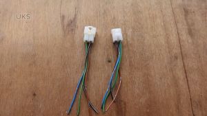 Socket Kiprok Motor Regulator Male Female - Soket Besar Kaki 4 Pin Motor  Bebek Metik Universal