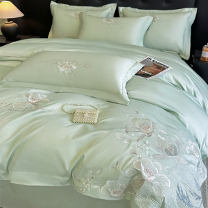 MANYILUN | Bộ Chăn Ga Gối Cao Cấp 4 Món Bằng Cotton Đa Sợi