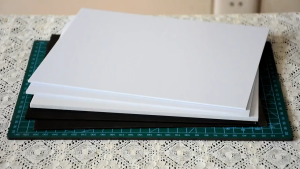 ABS Plastic Sheet Thick 1mm 2mm Rigid Thermoplastic Board For DIY Projects Signs Crafts