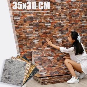 35X30CM Self Adhesive Vinyl Wallpape Home Decor Essential Wall Art Item Wall Stickerfor Kitchen Bathroom Bedroom Living Room