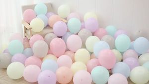 Balon Latex Pastel Macaron isi 100 pcs: Pilihan Dekorasi Acara Anda