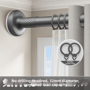 WEILAISHI | No Drilling Adjustable Curtain Rod