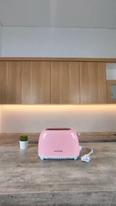 Advance Toaster Pemanggang Roti Bakar Sandwich Listrik Otomatis Low Watt - T8866 - FREE ONGKIR Jabodetabek
