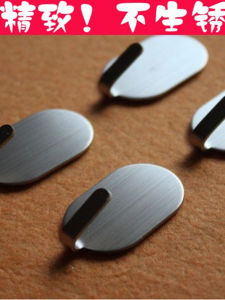 กิ๊บติดประตูแบบมีโลหะผสมกันสนิม Komeki สำหรับห้องน้ำ แข็งแรง ดีไซน์เรียบง่าย กิ๊บติดผนังแบบมีโลหะผสมกันสนิม