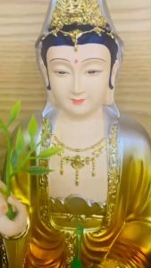 Bộ tôn tượng 3 vị Phật Tây Phương Tam Thánh cao 30cm hàng nhập khẩu chất liệu composite cao cấp dùng để thờ cúng