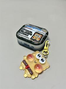 Protective Case for Airpods pro 3 Airpods 4 Apple Earphones Case Sponge Bob Cartoon Pattern Soft Shell Digital Accessories