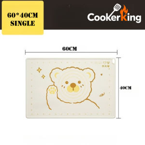 COOKER KING | COOKER KING 3 Sizes Baking Mat Set Silicone Rolling Pin+cutting Blade+baking Mat Baking Tools Home Baking Set Holiday Gift