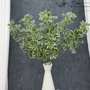 COMBO 5-10 Cành Lá Trạng Nguyên Cao Su Decor Cửa Hàng Store Trang Trí Sự Kiện. Hoa Lụa LyLy Decor