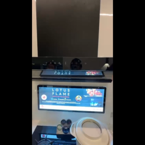 Rinnai 90cm Slanted Hood Kitchen Cooker Hood 2230m³/hr / DC Motor / Rinnai RH-KM6069-PBV