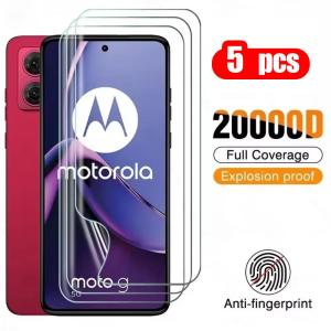 TAOYUNXI | 5Pcs Hydrogel Screen Protector For Motorola Moto G56 G55 G35 G86 G85 G84 G75 G64 G54 G17 G15 Edge 70 60 Fusion 50 60s