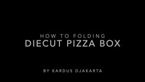 (5PCS) KARDUS / KOTAK PIZZA DIECUT Uk. 20x20x4 CM