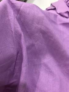 Vải Linen màu tím cà co giãn nhẹ dày vừa mềm rũ (khổ 1m35)may đầm váyquần suông Comple