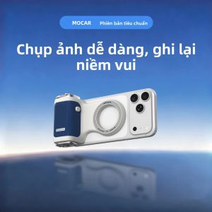 COMITOK iPhone Photo Assistant Điều Khiển Từ Xa Tiện Dụng Camera Bật Lên Chỉ Bằng 1 Cú Nhấp chuột/Lật Ống Kính Điều Khiển Lấy Nét/phơi Sáng Của Máy Ảnh DSLR Bluetooth Có Thể Sạc Lại Gậy Selfie
