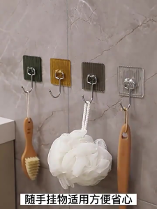 Little Tata - Gantungan Tempel Hook Premium Tebal Akrilik Luxury Hanger Hanger COD