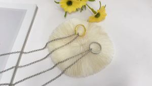 Mặt Dây Chuyền Khắc 3D Chúa Tể Của Những Chiếc Nhẫn Dành Cho Nữ Thiết Kế Trong Và Ngoài Chữ Phạn Tây Ban Nha Hình Bộ Xương Trang Sức Thời Trang