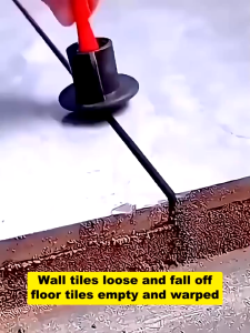 ​1000ml Floor Tile Adhesive - Waterproof Needle Design Repair Glue For Tile Hollowing​