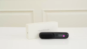 FOCANO Wireless Hair Straightener Comb Portable Electric Cordless Hair Straightening Comb