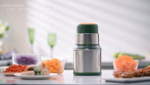 Blender Penggiling Daging Multifungsi Shuangxiong SX-681 Anti Karat | Blender Mini 250W Stainless Steel Kapasitas 1L Peralatan Pengolah Makanan Seperti Daging / Bumbu Masakan