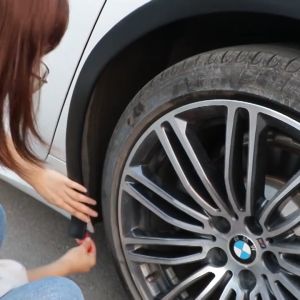 38mm Carbon Pelindung Over Fender Roda Ban Mobil 5D Anti Gores Guard List Over Fender Roda Ban Mobil Anti Gores Kendaraan