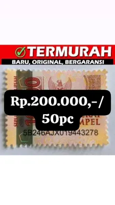 TERVIRAL 2026.....!!!!! Isi-50pc MATERAI 10000 ASLI POS MURAH