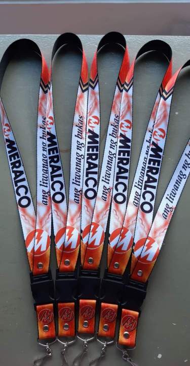 MERALCO ID LACE LANYARD/WHITE | Lazada PH