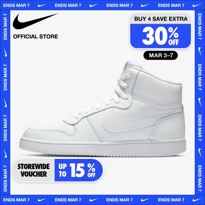 Nike Men s Ebernon Mid Shoes White Lazada PH