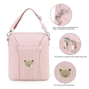 4L Insulated Thermal Bag for Baby Stroller Breast milk Storage Cooler Bag