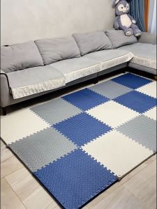 แผ่นรองคลาน แผ่นโฟมปูพื้น แผ่นโฟมจิ๊กซอ หนาพิเศษ 2cm แผ่นยางรองคลาน จิ๊กซอว์รองคลาน 60 60cm มีขอบปิดให้ กันน้ำ กันลื่น