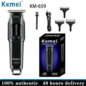 Kemei chải chuốt không dây tăng-đơ cắt tóc cắt tóc USB có thể sạc được Máy cạo râu kéo xén tóc chuyên nghiệp cho nam giới KM-659