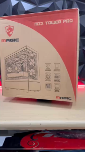 Vỏ Máy Tính - CASE MAGIC MIX TOWER PRO Black/ White - Hàng Chính Hãng