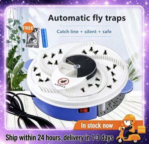 Flycatcher Effective Fly Trap Pest Device Insect Catcher Automatic Electric Flytrap Catching