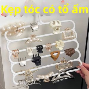 Tổ chức Phụ Kiện Tóc Đa Lớp Treo Tường Dung Lượng Lớn
