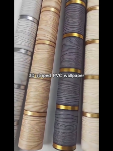 Flutted Wall Kabinet Sticker Kertas Dinding Wallpaper KYK