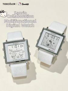 Tide color | Student Multifunction Simple Time Display Electronic Watch