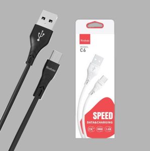 Yoobao C6 Fast Charging Data Cable Type-C for Android Smartphones 1m
